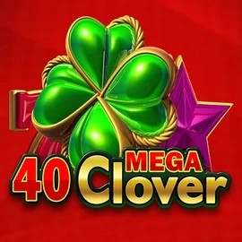 Logo of 40 Mega Clover from Amusnet Interactive at Stakeprix Casino