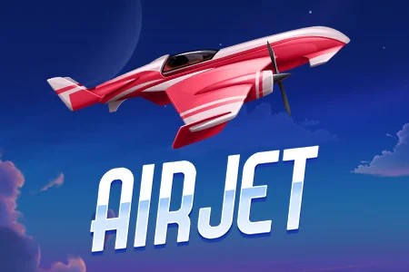 Air Jet logo by 100HP Gaming at Stakeprix CasinoAir Jet