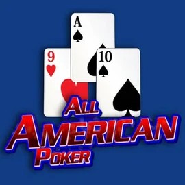 All American Poker slot logo by RTG (Reel Time Gaming) at Stakeprix CasinoAll American Poker