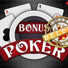 Bonus Poker Deluxe - 3 Hands slot logo by RTG (Reel Time Gaming) at Stakeprix Casino
