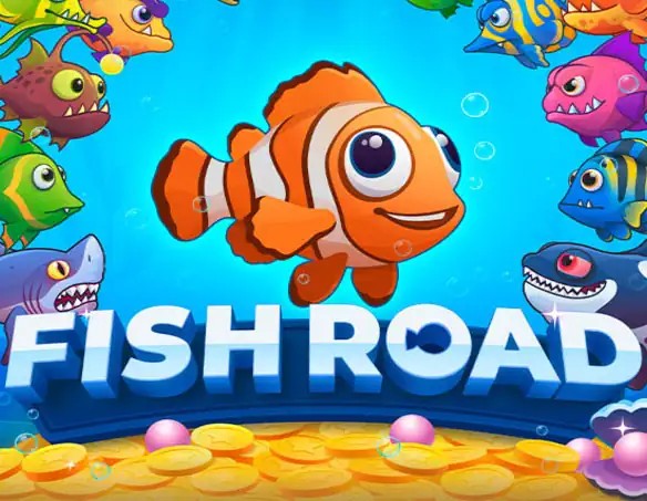Logo of Fish Road from InOut at Stakeprix Casino