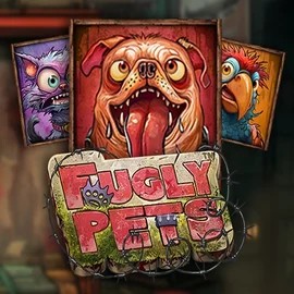 Fugly Pets slot logo by Stakelogic at Stakeprix CasinoFugly Pets