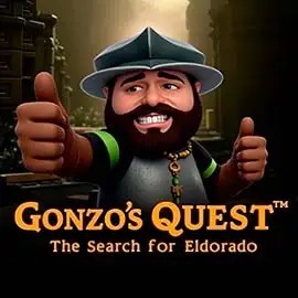 Logo of Gonzo's Quest from NetEnt at Stakeprix Casino
