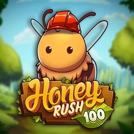 Honey Rush 100 slot logo by Play'n GO at Stakeprix Casino