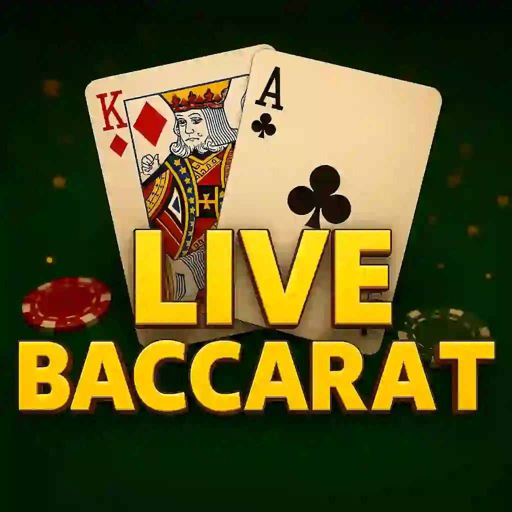 Live Baccarat slot logo by Pragmatic Live at Stakeprix CasinoLive Baccarat