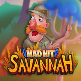 Mad Hit Savannah slot logo by RubyPlay at Stakeprix CasinoMad Hit Savannah