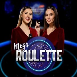 Mega Roulette logo – Live Casino by Pragmatic Play at Stakeprix Casino