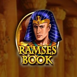 Ramses Book Deluxe slot logo by Gamomat at Stakeprix CasinoRamses Book Deluxe