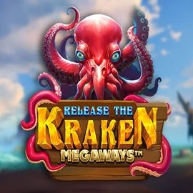 Release the Kraken Megaways logo by Pragmatic Play at Stakeprix Casino