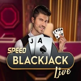 Speed Blackjack logo by Pragmatic Play Stakeprix Casino