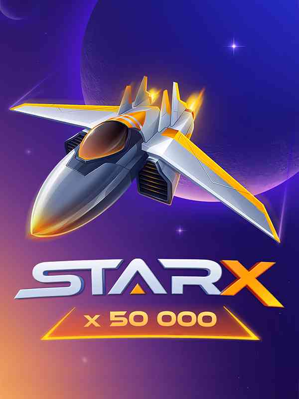 Logo of StarX from 100HP Gaming at Stakeprix Casino