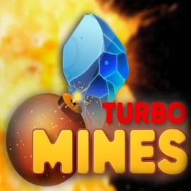 Turbo Mines logo by Turbo Games at Stakeprix CasinoTurbo Mines